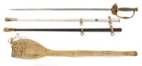 U.S. General Officer's Sword & Two-Scabbard Set Belonging to Massachusetts Surgeon General Edward J. Forster