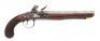 Attractive British Flintlock Dueling Pistol by Twigg