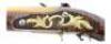 Contemporary Brass Barrel Flintlock Pistol by ''Tommy'' Hobbs - 3