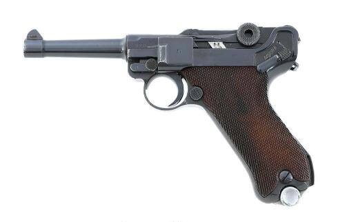 German P.08 Mauser Banner Police Contract Luger Pistol