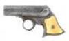 Engraved Remington-Elliot Ring Trigger Pepperbox Pistol - 2