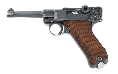German P.08 Luger S/42 Pistol by Mauser