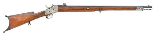 Interesting Custom Swiss Rolling Block Schuetzen Rifle