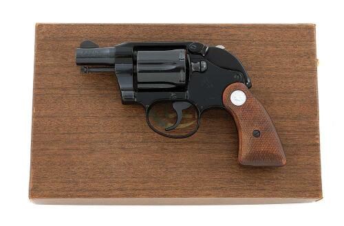 Colt Agent Double Action Revolver with Factory Hammer Shroud