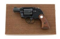 Colt Agent Double Action Revolver with Factory Hammer Shroud