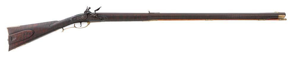 Isaac Haines 1770-Style Lancaster County Flintlock Rifle By Track of ...