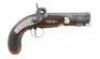 British Percussion Coat Pistol by Richard Hollis & Sons