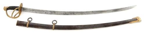 U.S. Model 1840 Officer's Heavy Cavalry Saber