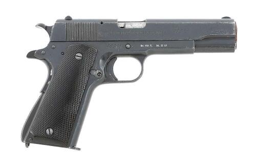 Argentine Model 1927 22 Caliber Police Ace Conversion Semi-Auto Pistol