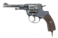 Soviet Model 1895 Nagant Double Action Revolver by Tula