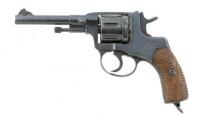 Soviet Model 1895 Nagant Double Action Revolver by Izhevsk