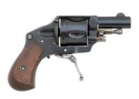 Belgian Hammerless Double Action Pocket Revolver