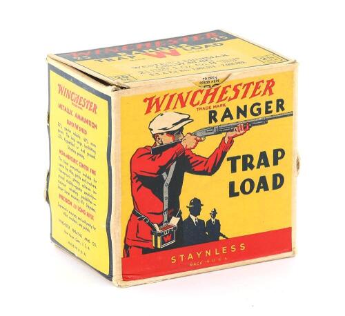 Collectible Box of Winchester Ranger Trap Load Shotshells