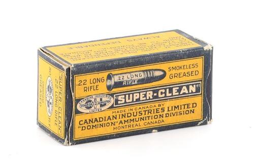 Collectible Box of C-I-L Super-Clean 22 LR