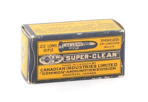 Collectible Box of C-I-L Super-Clean 22 LR