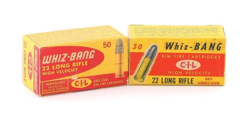 Collectible Boxes of C-I-L Whiz-Bang 22 LR