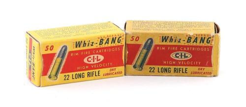 Collectible Boxes of C-I-L Whiz-Bang 22 LR