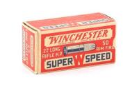 Collectible Box of Winchester Super Speed 22 LR Hollow Point