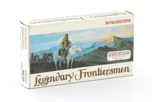 Collectible Box of Winchester Legendary Frontiersman 38-55 Ammunition