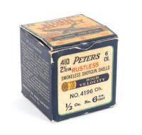 Collectible Peters High Velocity .410 Shotshell Box