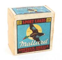 Collectible Sealed Box of Mallard Sport Load Shotshells