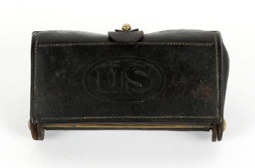 Antique U.S. Model 1873 McKeever Cartridge Box and .45-70 Cartridges