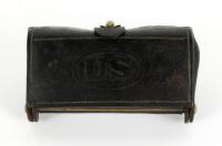 Antique U.S. Model 1873 McKeever Cartridge Box and .45-70 Cartridges