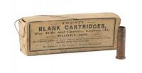 Collectible Antique Box of Frankford Arsenal 45 Caliber Blank Cartridges