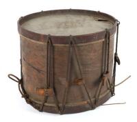 Unmarked Civil War-Era Infantry Side Drum