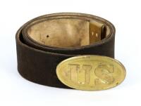 U.S. Regulation 1839 Enlisted Pattern Belt & Plate