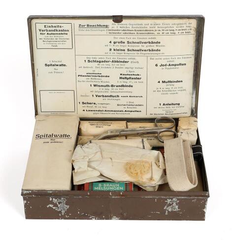 Vintage German First Aid Kit