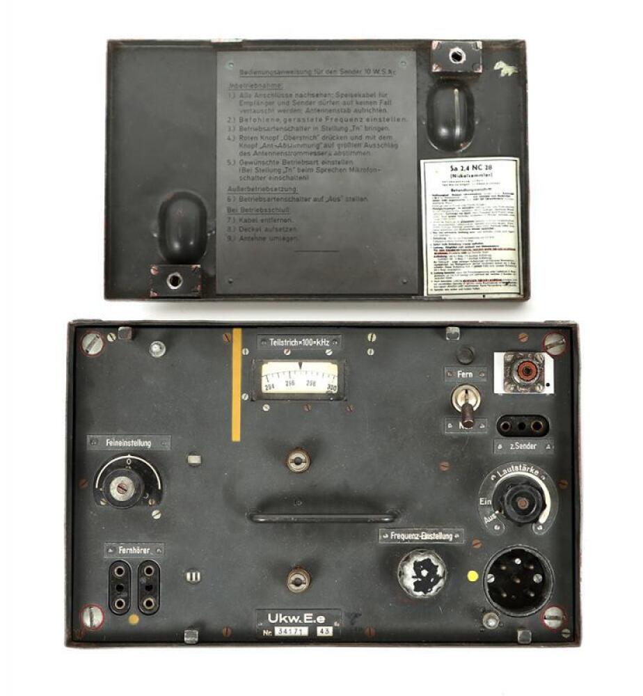 WWII German FuG 5 Panzer Radio Set