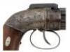 Excellent Cased Allen's Patent Dragoon Size Pepperbox Retailed by J.G. Bolen of New York - 3