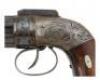Excellent Cased Allen's Patent Dragoon Size Pepperbox Retailed by J.G. Bolen of New York - 4