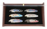 Franklin Mint Collector Series Harley Davidson Cased Knife Set