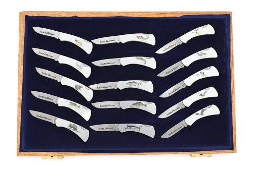 Smith & Wesson Collectible Wildlife Cased Knife Set