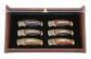 Franklin Mint Collector Series Fly Fishing Cased Knife Set