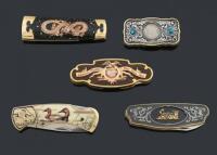 Franklin Mint Collector Series Mixed Folding Knives