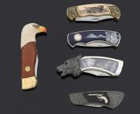 Franklin Mint & Jaguar Mixed Collectible Folding Knives