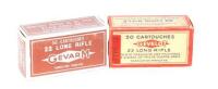 Vintage Boxes of French 22 LR Cartridges