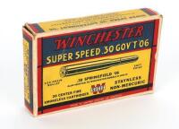 Collectible Box of Winchester 30 GOV'T '06 Ammunition