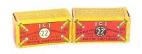 Collectible Boxes of ICI 22 LR Cartridges