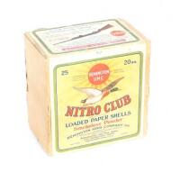 Collectible Box of Remington UMC Nitro Club Shotshells