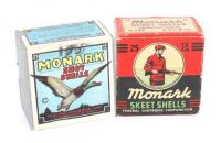 Vintage Boxes of Federal Monark Shotshells