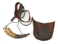 Antique Leather Hunting Pouch