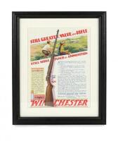 Vintage Winchester Model 60 Advertisement Prints