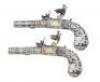 Magnificent Pair of British Flintlock Pocket Pistols by Knubley & Brunn of London - 3