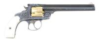 Attractive Factory Engraved Smith & Wesson 38 Third Model Double Action Revolver