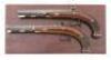 Very Fine Cased Pair of Percussion Belt Pistols by Williams & Powell of Liverpool - 2
