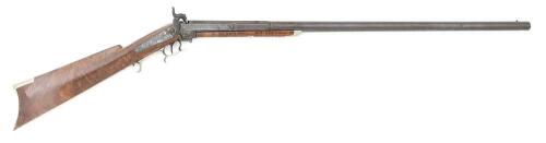 Rare Samuel Adams Patent Combination Break-Open Sporting Percussion Rifle-Shotgun